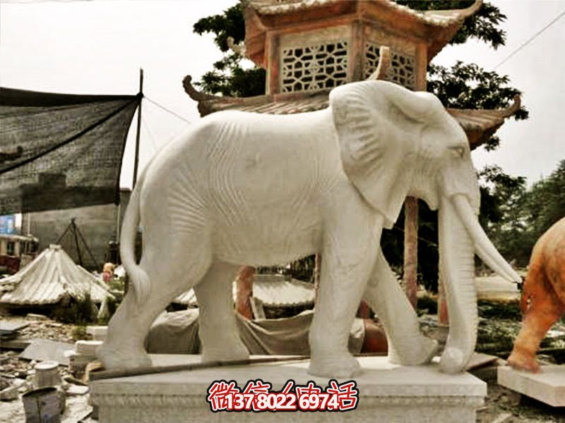 寺廟庭院石雕創(chuàng)意大型戶外園林景觀裝飾品大象雕塑 寺廟庭院石雕創(chuàng)意大型戶外園林景觀裝飾品大象雕塑