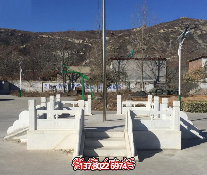 學院擺放漢白玉升旗臺石雕 學院擺放漢白玉升旗臺石雕